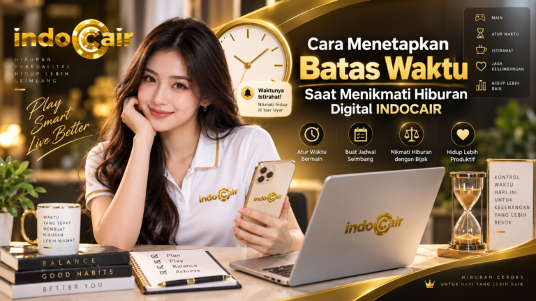 Cara menetapkan batas waktu saat menikmati hiburan digital INDOCAIR